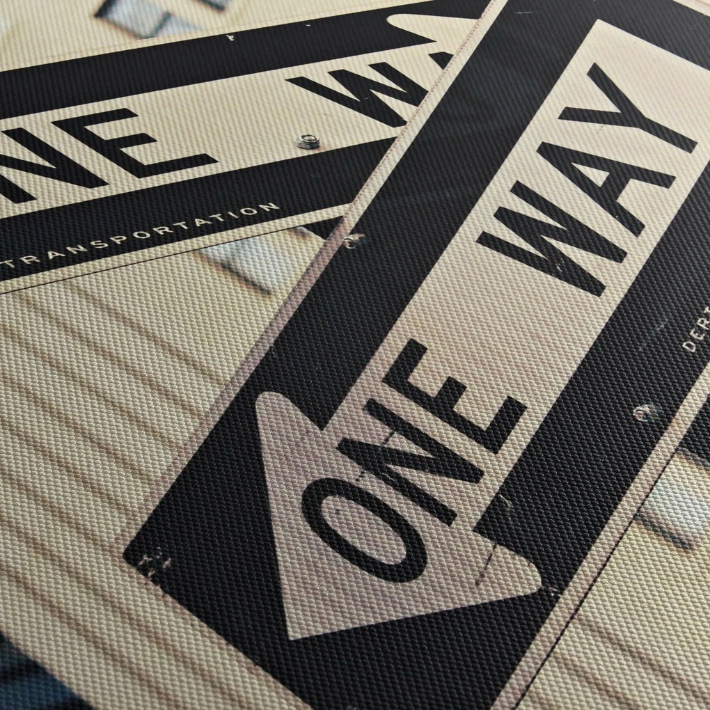 Tablou - New York ONE WAY (90x60 cm)