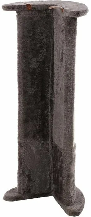 Flamingo Scărpinător de colț elegant cu sfoară, 29 x 21 x 71 cm, gri
