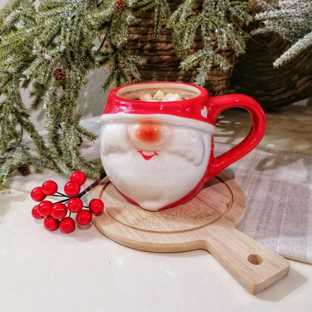 Cana Santa din dolomita rosie 12 cm