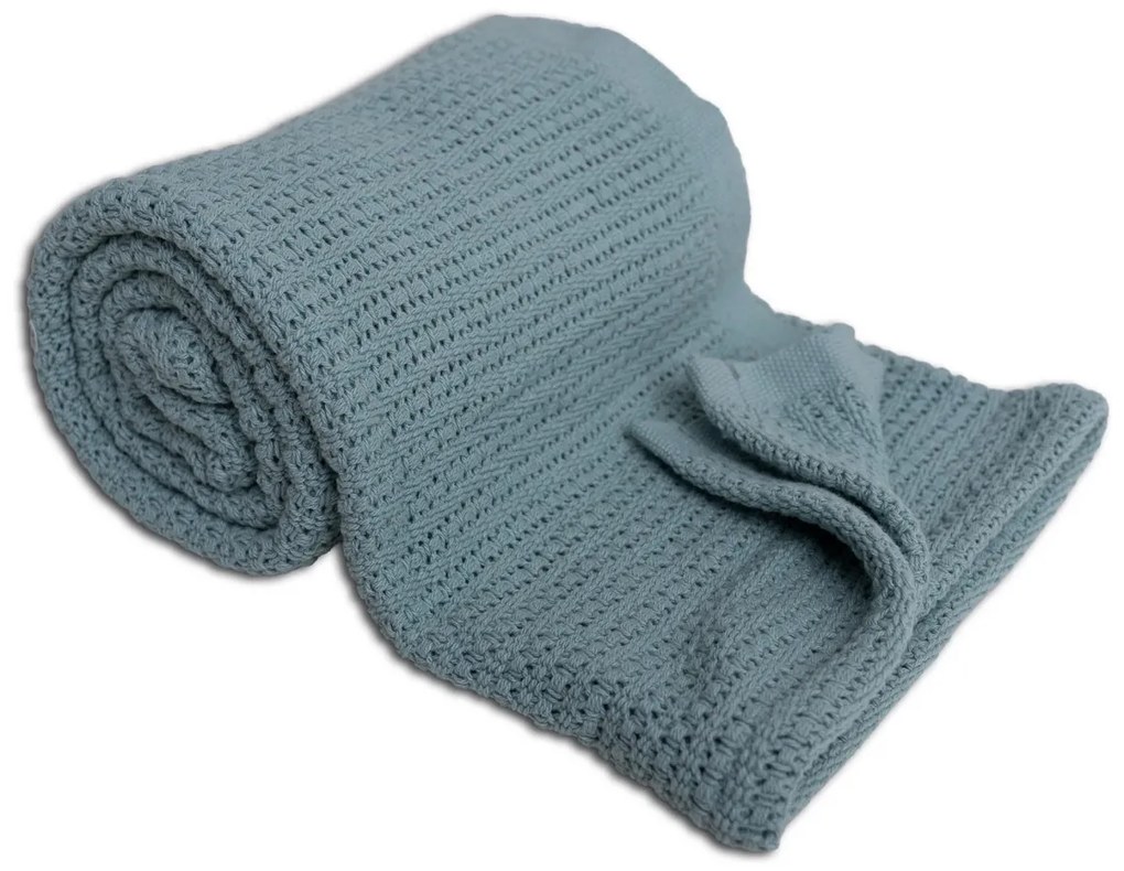 Babymatex Pătură pentru copii Lili verde marin, 75 x 100 cm