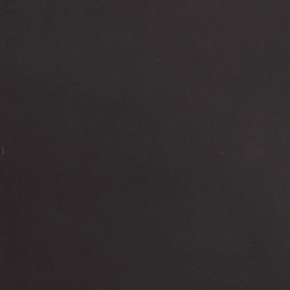 Taburet, negru, 45x29,5x39 cm, piele ecologica lucioasa Negru, Picior negru in cruce
