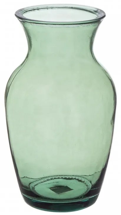 Vaza Classic, Bizzotto, Ø14x27 cm, sticla reciclata, verde