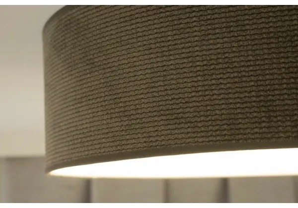 Duolla - Plafonieră LED CORTINA 26W 230V pr. 45 cm 4000K maro