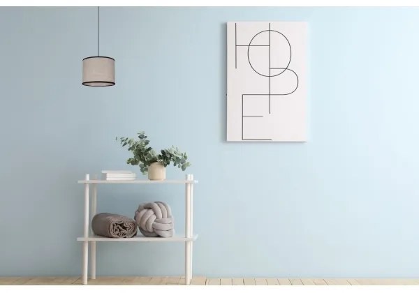 Lustră pe cablu NEXO 1xE27/60W/230V d. 20 cm