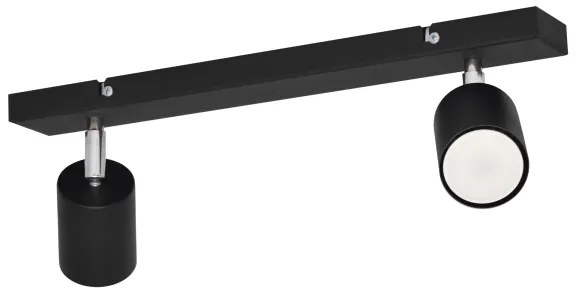 Spot LED TUNE 2xGU10/4,8W/230V negru