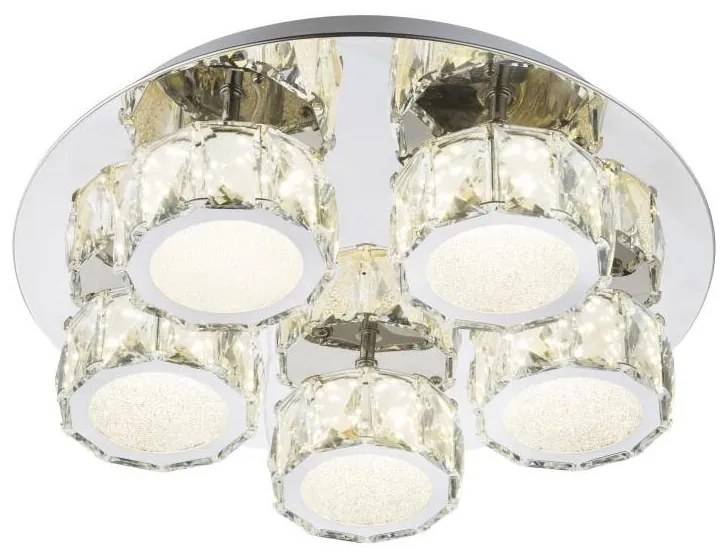 Plafonieră LED dimabilă Globo 49350D4 AMUR LED/40W/230V 4000K d. 40 cm