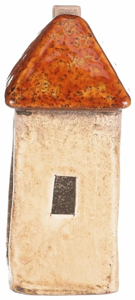 Suport de lumânare Căsuță, 7 x 13 x 6 cm