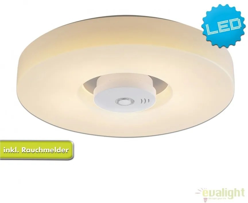 Plafoniera LED cu detector de fum Pisa 1216623 NV