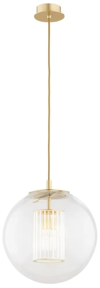 Lustra LED eleganta realizata manual Hampton alama periata
