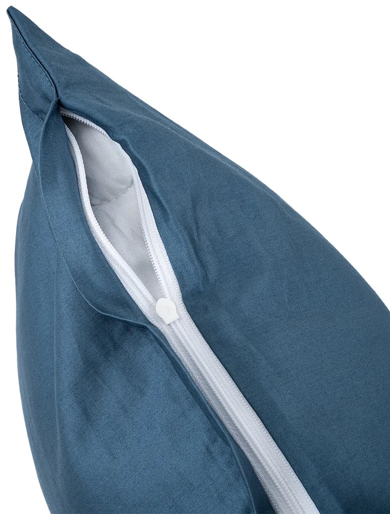 Față de pernă din satin 4Home Sea Blue, 50 x 150 cm