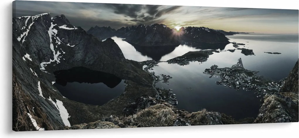 Tablou - Munții norvegieni (120x50 cm)