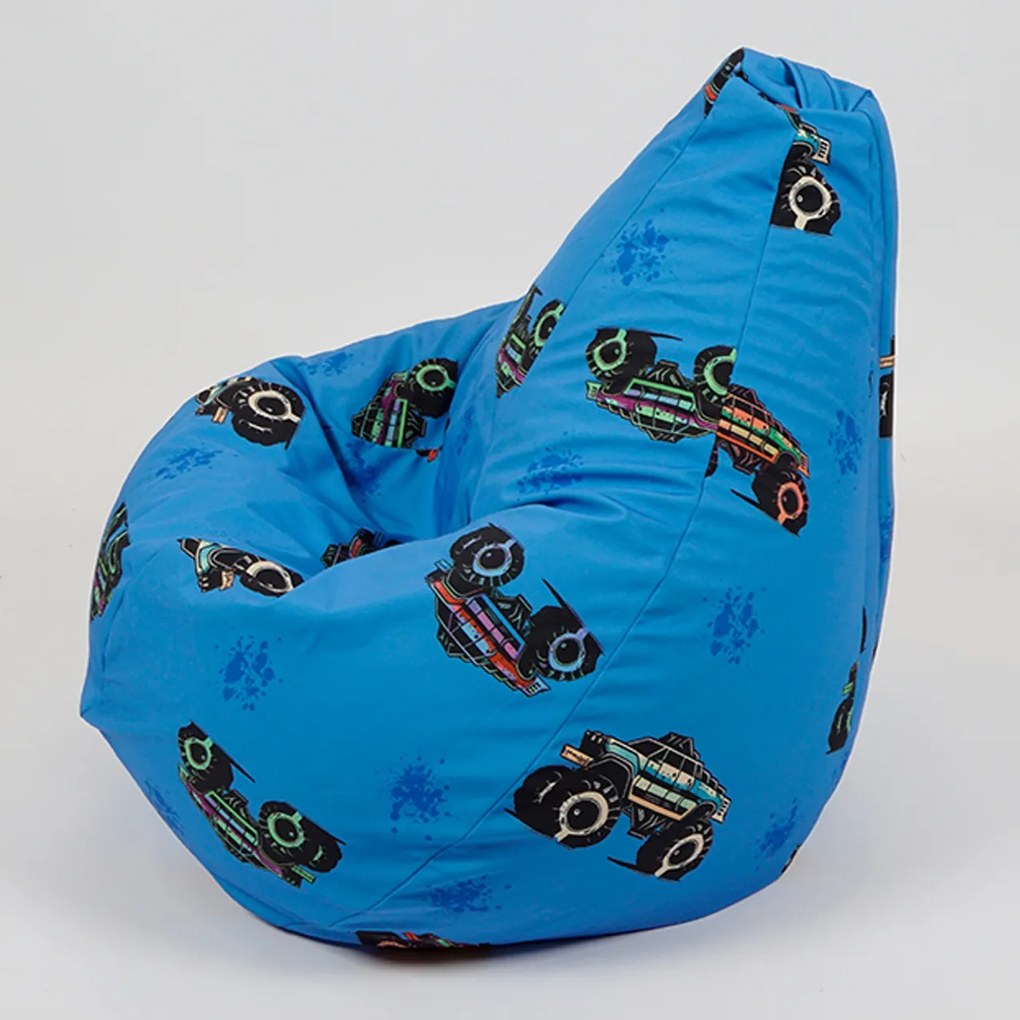 Fotoliu puf copii, Nirvana Light Pufrelax, Material Impermeabil, Off Road