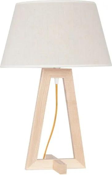 Lampă de masă cu cadru din lemn Olie