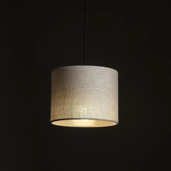 Lustră pe cablu pentru sistem de șină trifazic TRACER 1xE27/15W/230V d. 20 cm negru/gri