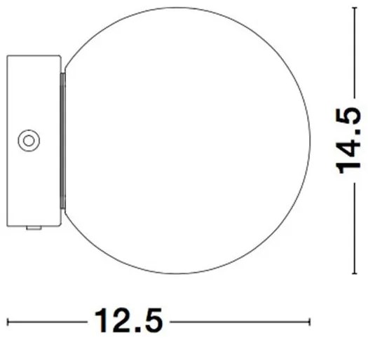 Aplica de perete LED JOLINE NVL-9919601