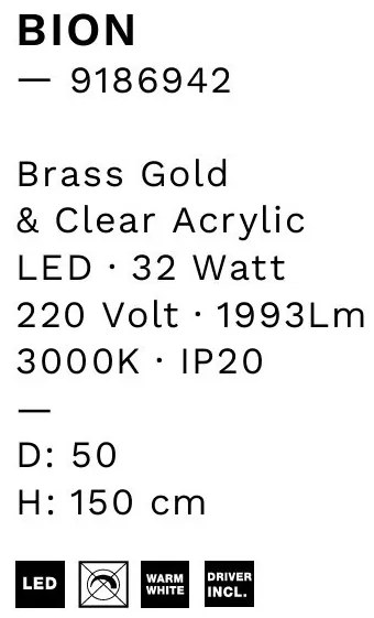 Lustra cu 5 pendule LED design modern Bion
