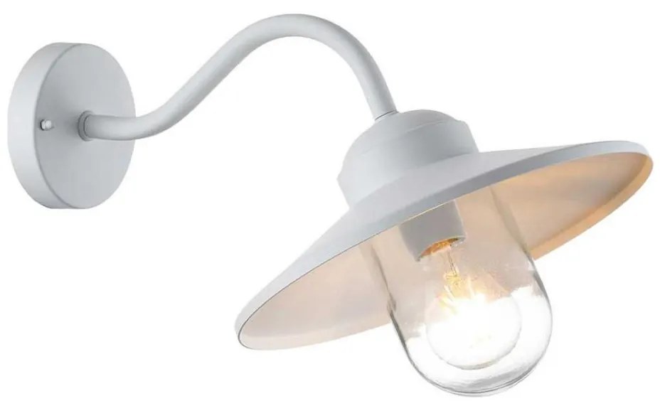 Elstead KLAMPENBORG-WHT- Lampă de exterior KLAMPENBORG, 1xE27/60W/230V, IP44, albă