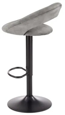 Scaun de bar 100x48 cm gri/antracit