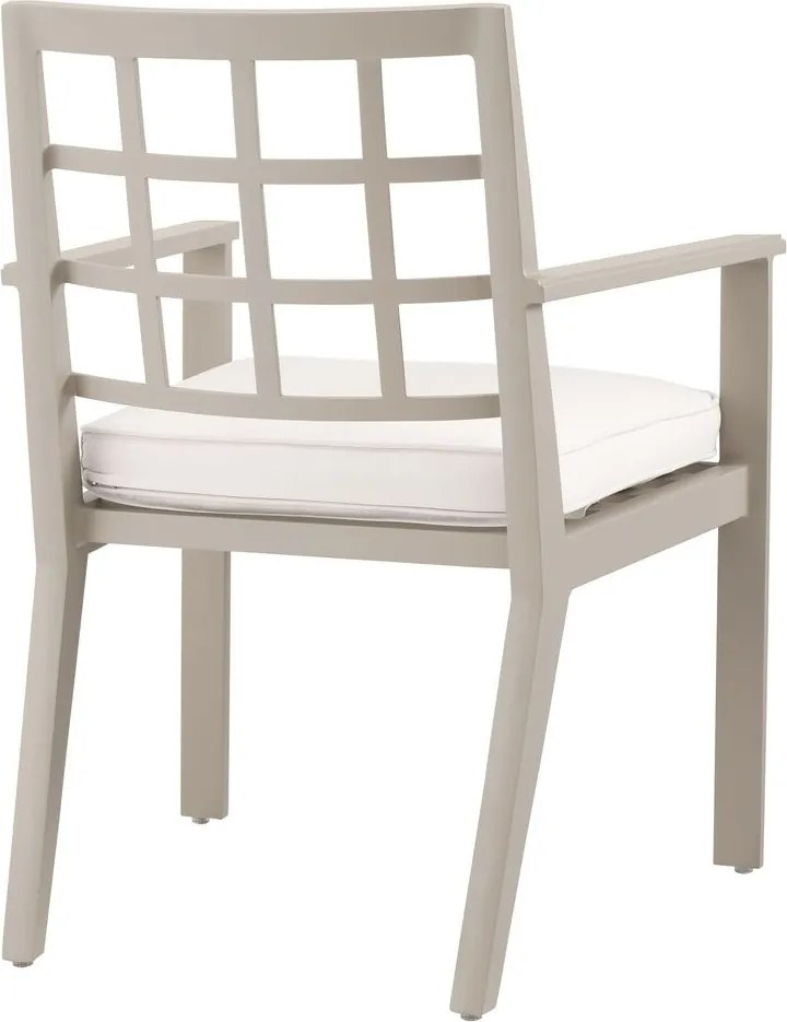 Scaun de interior/ exterior elegant design LUX Cap-Ferrat, sand 113739 HZ