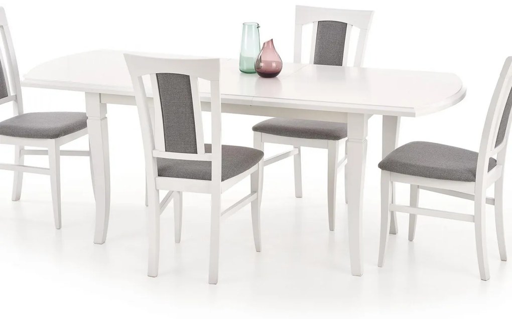Masa extensibila Fryderyk 160 alba - L160/240 x l90 x h74 cm