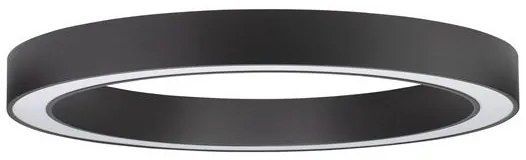 Lustra LED aplicata design modern OPAL 60W negru