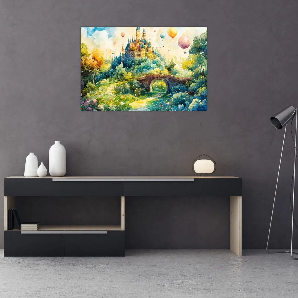 Tablou - Castel de Poveste (90x60 cm)