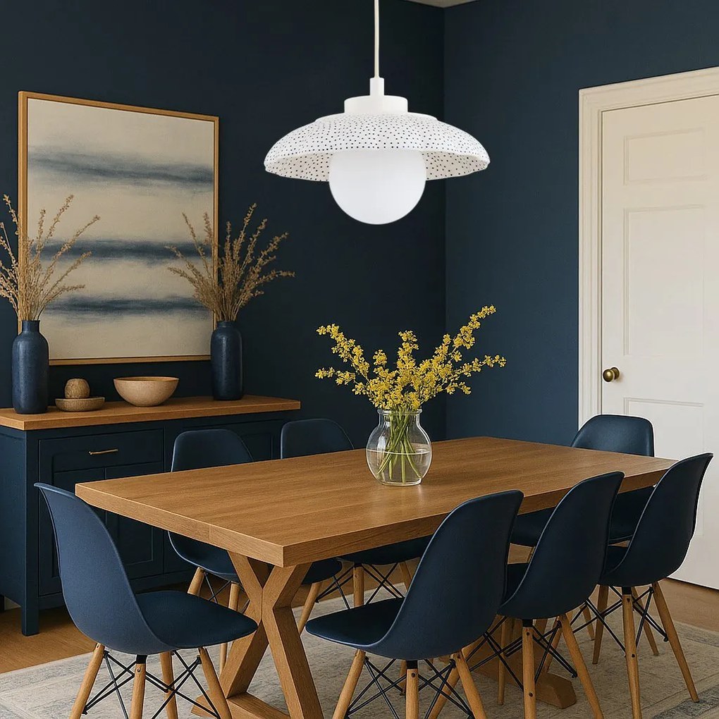 Lustra realizata manual din ceramica IP44 BOLL 8947