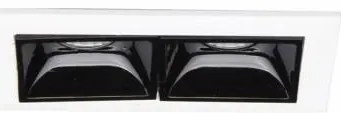 Corp incastrabil cu 2 spoturi LED LIKA FI TRIM 06W 3000K