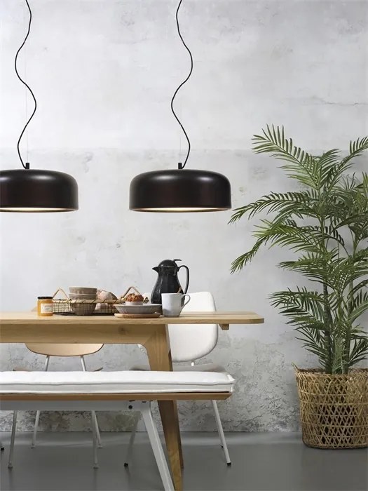 Lustra design nordic Marseille black, 48,5cm