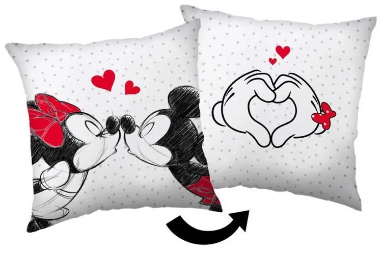 Disney Minnie Pernă decorativă Mickey Love 40*40 cm