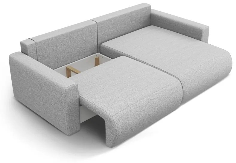 Coltar extensibil Belfast 3 locuri stofa L240 cm