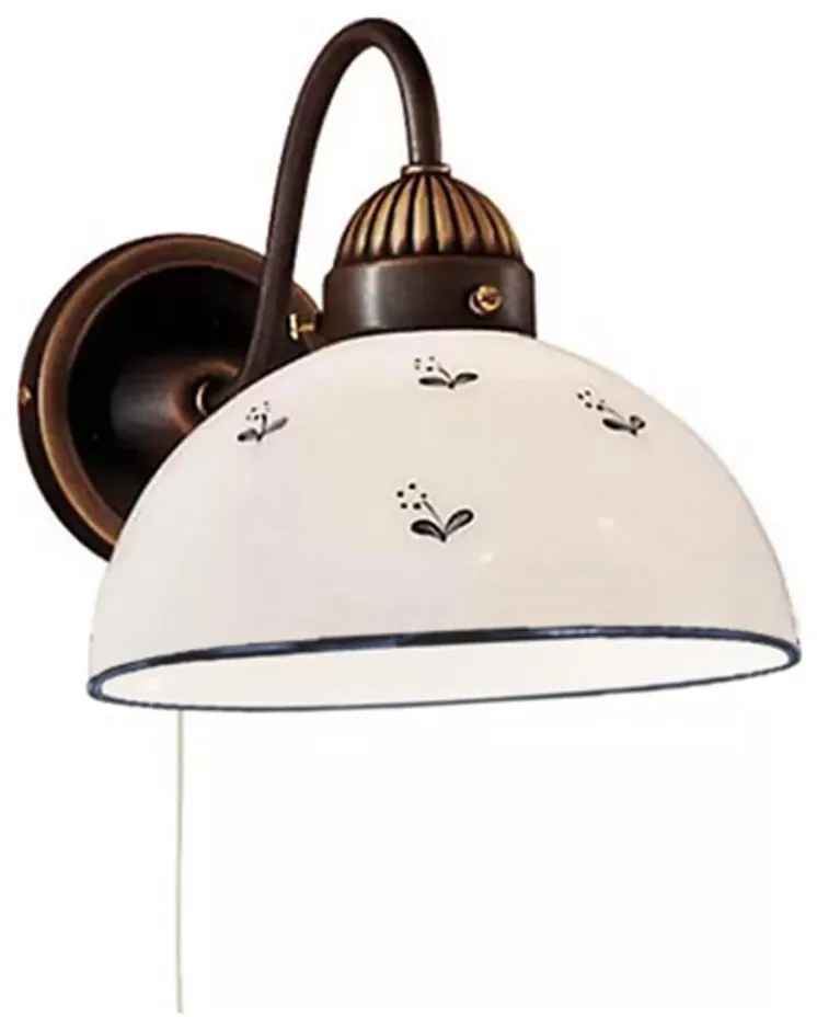 Lampă de perete Kolarz 731.61.16 NONNA 1xE27/75W/230V albastru