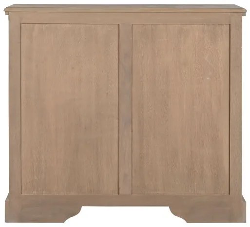 Bufet, natur, din lemn de bayur si rattan, Seraphine