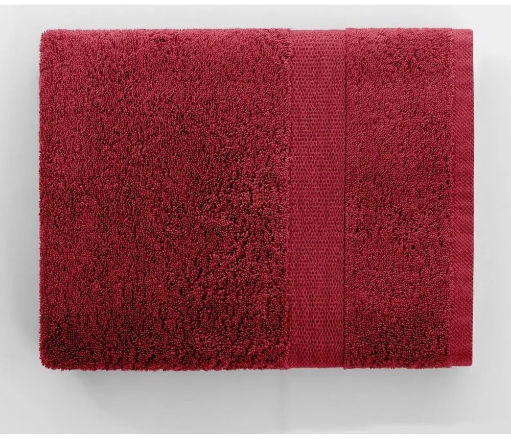 Prosoape de baie roșii 4 buc. din bumbac frotir Marina – DecoKing