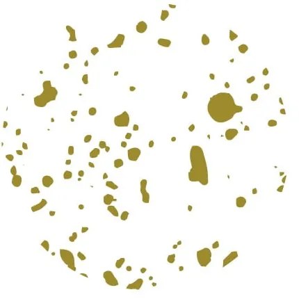 Cutie de depozitare Bigso Box of Sweden Logan, auriu-alb