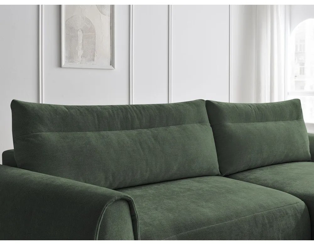 Colțar verde închis Aden – Bobochic Paris