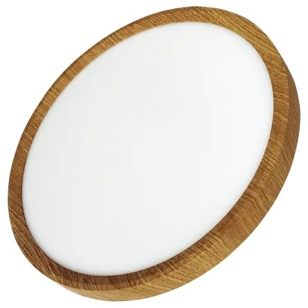 Plafonieră LED 24W, 230V, 3000/4000/6500K, Ø 30 cm, bej