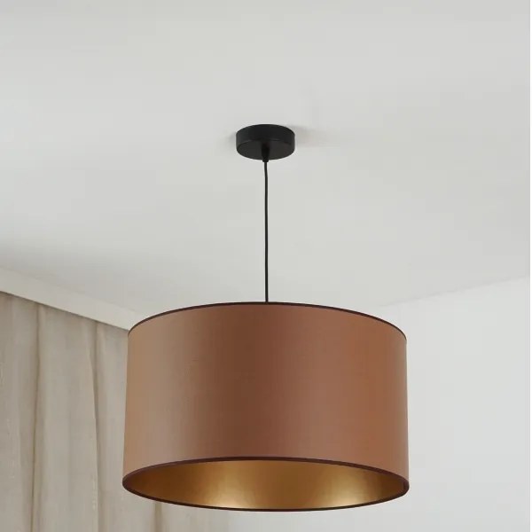 Brilagi - Pendul OREGON ROLLER VEGE 1xE27/15W/230V pr. 45 cm maro