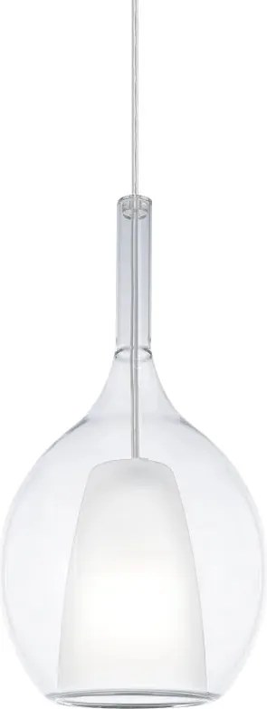 Lustra, Pendul din sticla KALIQUE-2 SP1 D18 TRASPARENTE