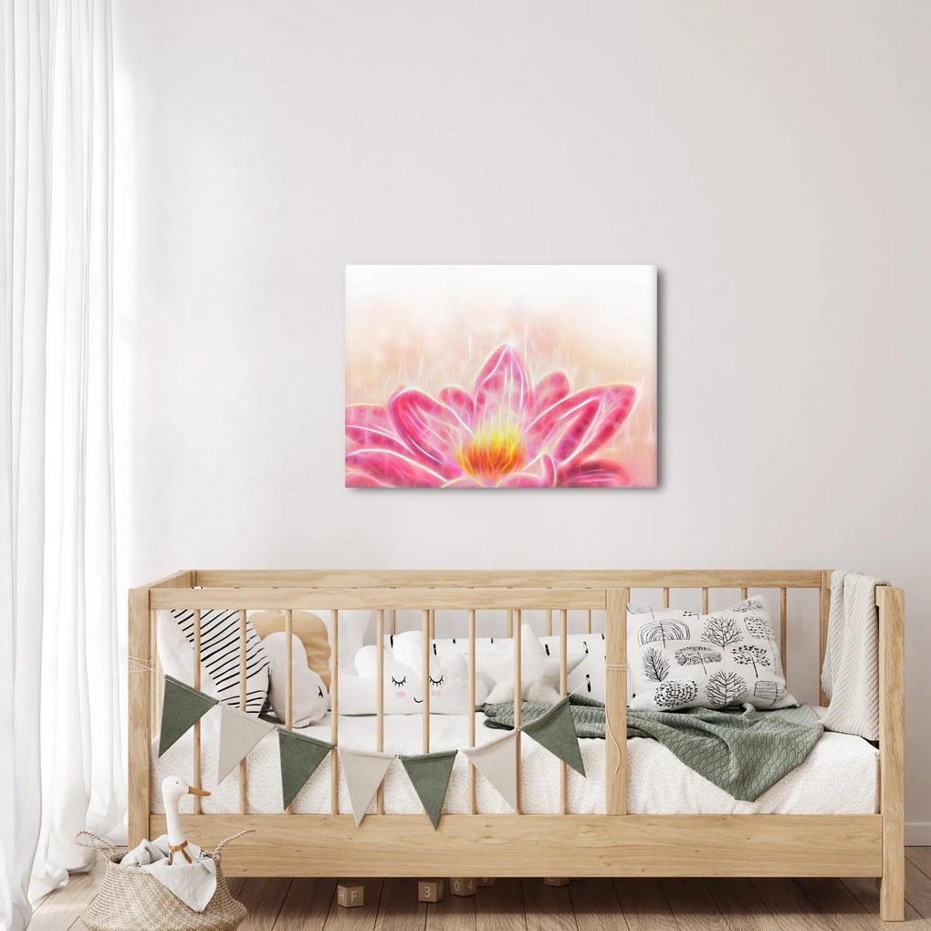 Tablou - Floare de lotus (70x50 cm)