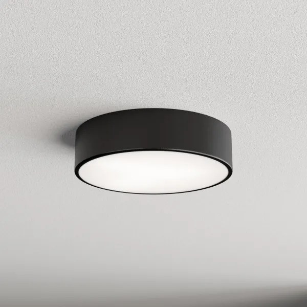 Plafonieră LED CLEO 24W 230V 3000K, Ø 30 cm, negru