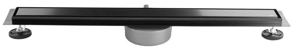 Rigola dus Neox Pro Linear Drain Negru 80cm, Rea