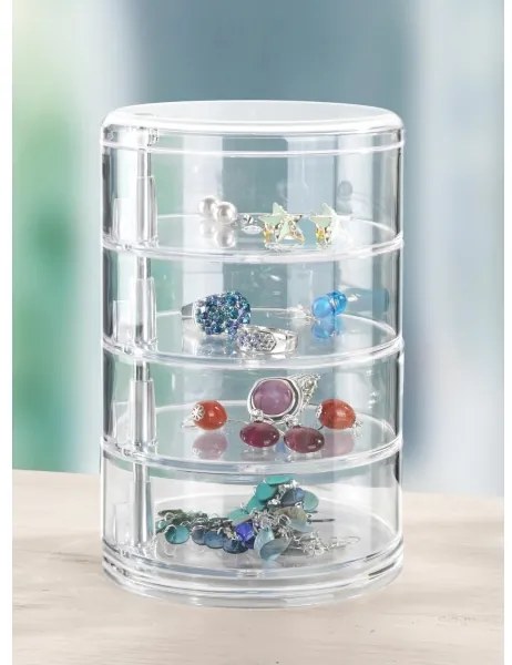 WENKO 20990100 - Organizator TOWER 11,5 x 17,5 cm, transparent