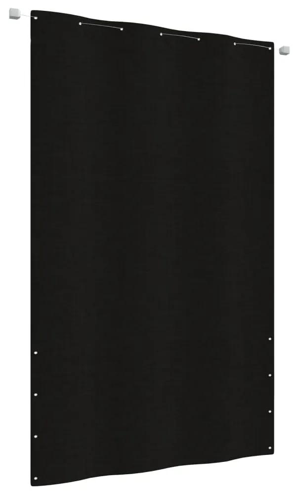 Paravan de balcon,negru, 140 x 240 cm, tesatura oxford Negru, 140 x 240 cm