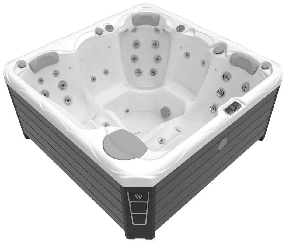 Budapest CityLife Deluxe jacuzzi Ice white