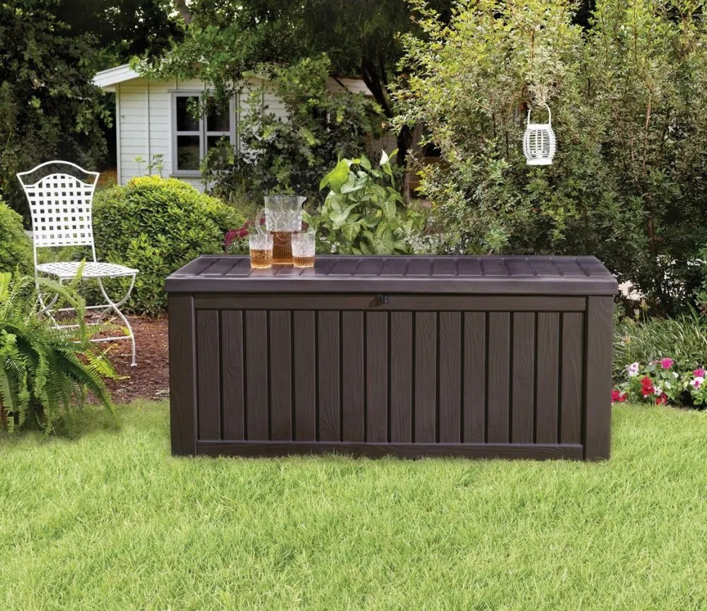 Cutie de grădină maro ROCKWOOD 570 L