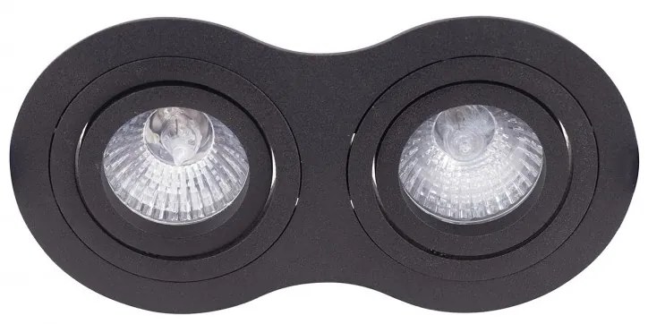 Spot directionabil incastrabil Signal II negru H0087 MX