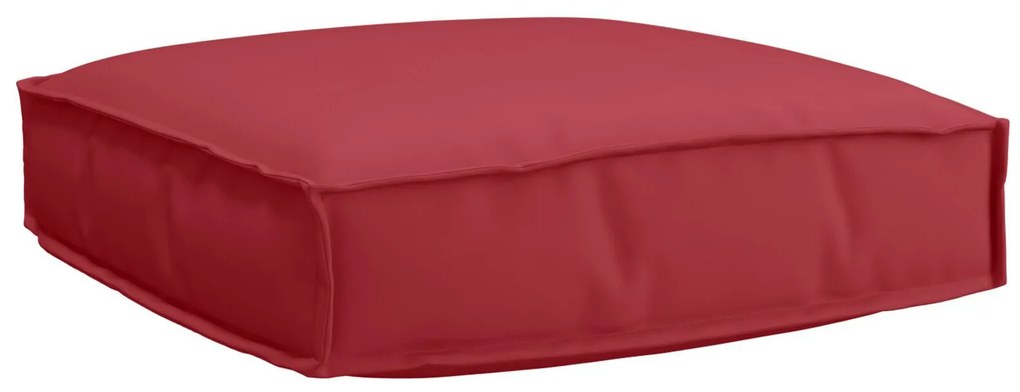 vidaXL Set de perne pentru palet 2 pcs bordo 60 x 60 x 12 cm