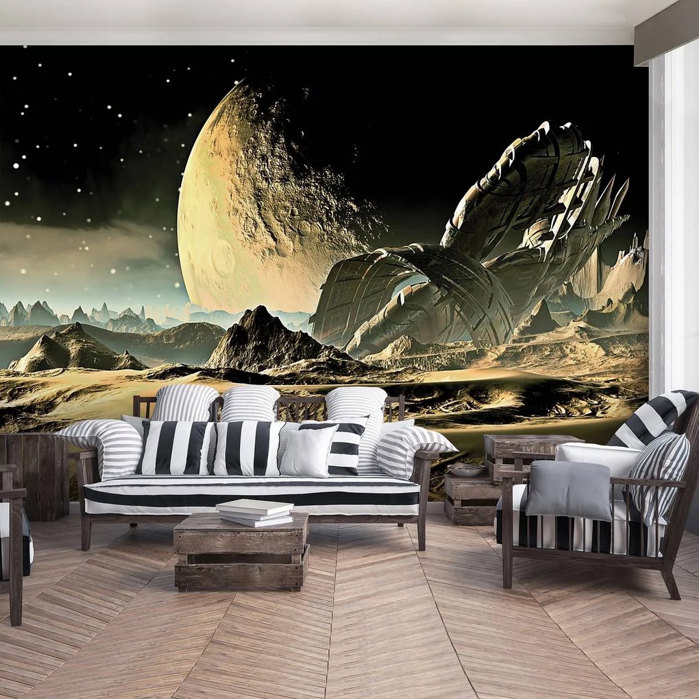 Fototapet - Aterizare pe Mars (152,5x104 cm)