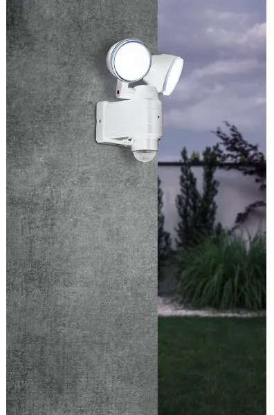 Corp de iluminat LED de exterior cu senzor Eglo 98194 CASABAS 2xLED/4W/4xLR14 IP44